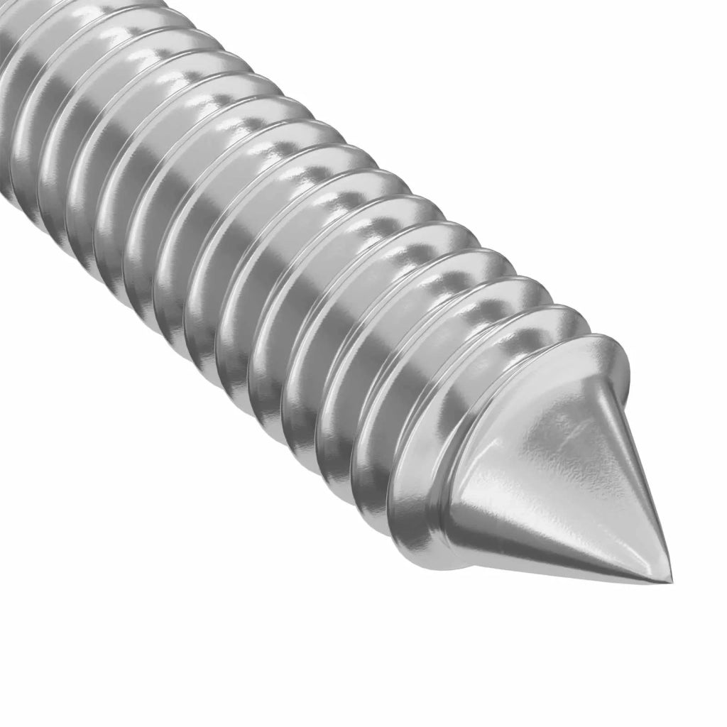 Viti per mobili 12 pz Argento M6 x 85 mm Acciaio CFW3929683
