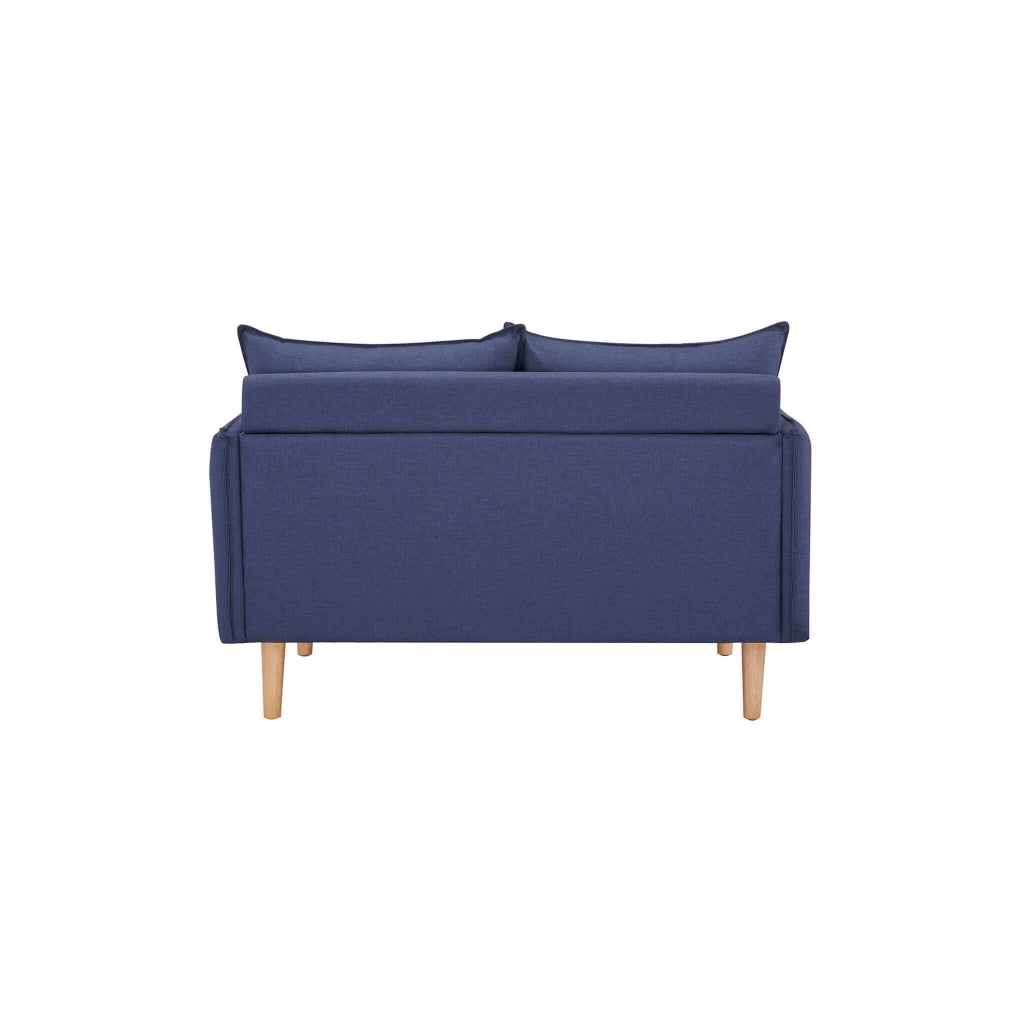Divano 2 posti stile scandinavo in Tessuto cm 130x84x82 - LEO