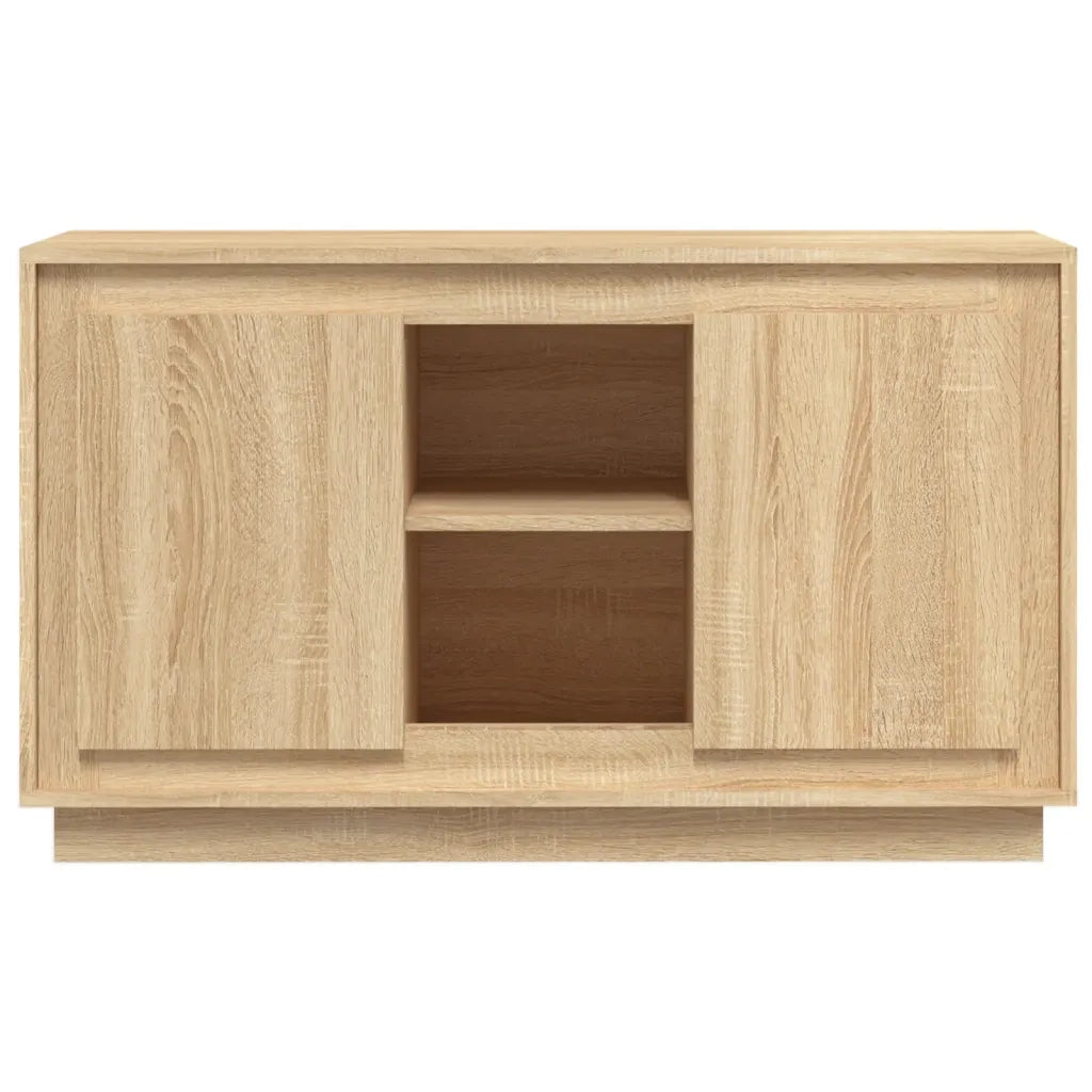 Credenza Rovere Sonoma 102x35x60 cm in Legno Multistrato 831880