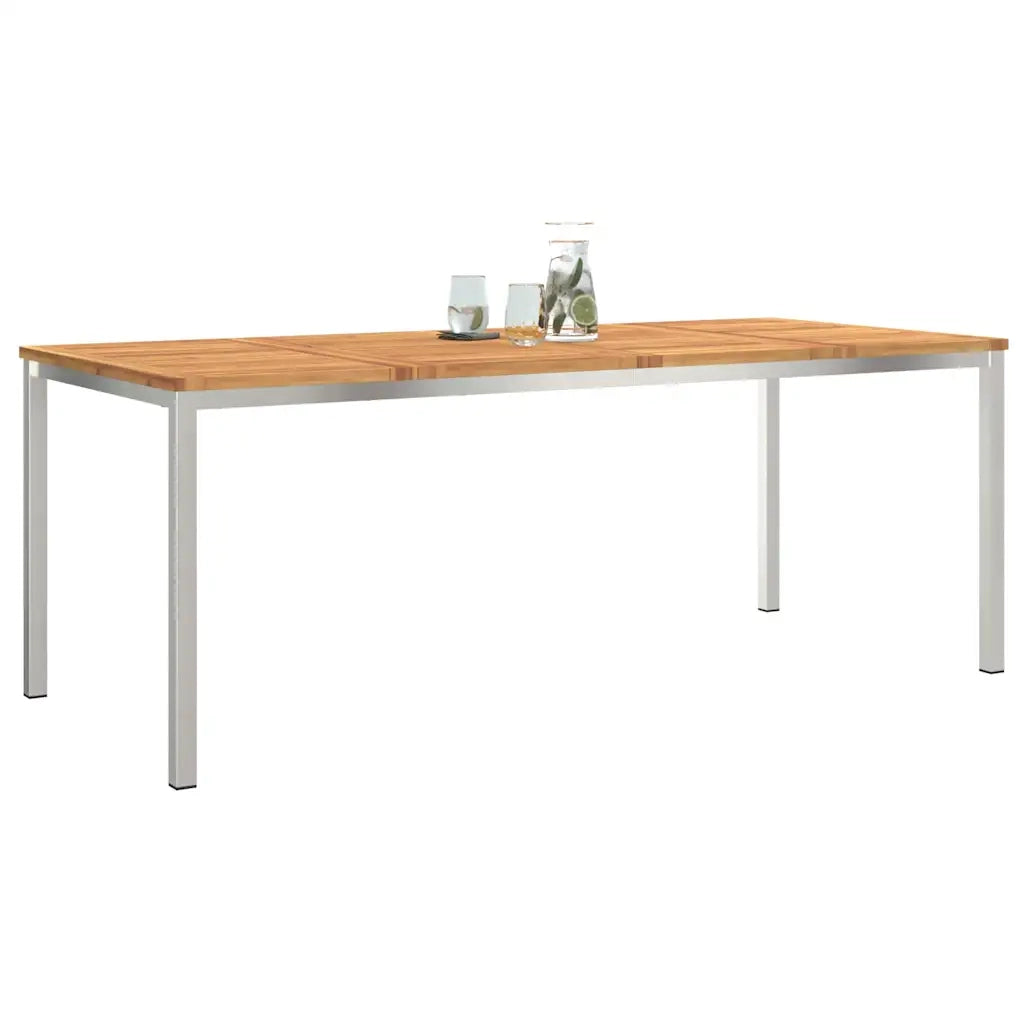 TavolodaPranzo Marrone Legno di Acacia Massello 42006191