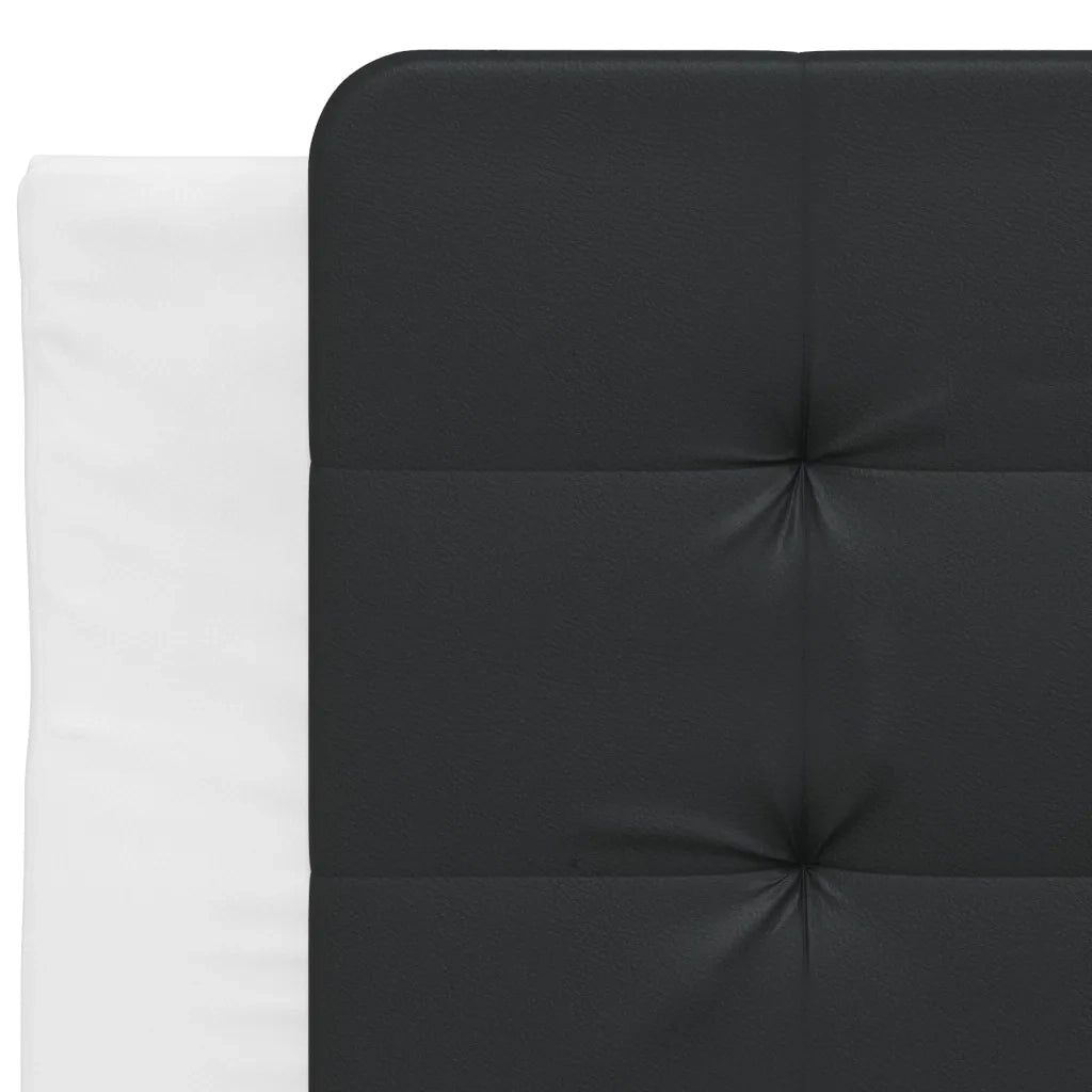 Cuscino Testiera Zadar Nero e Bianco 90 cm in Similpelle CFW9450880