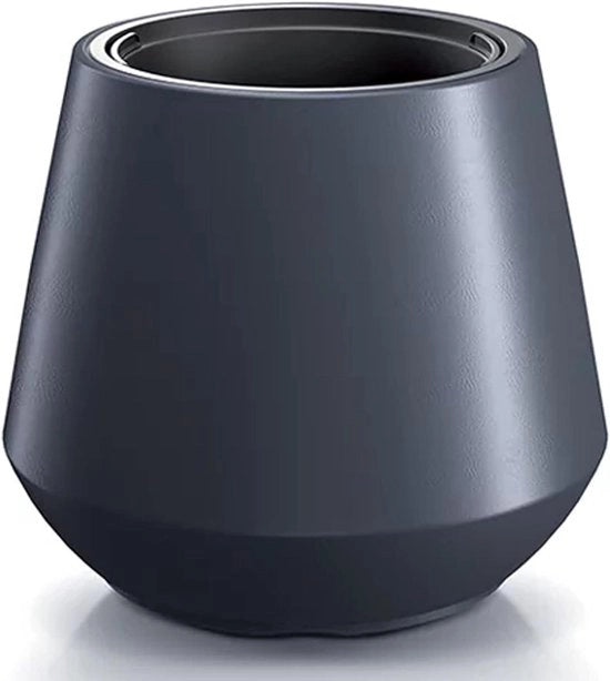 Vaso di fiori con sostegno dimensioni (mm) 395x395x350 anthracite - 32L.