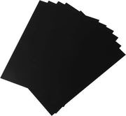 Binderecipienti in PVC trasparenti 10 pz A4 formato nero lucido - Adatti per presentazioni e articoli da ufficio