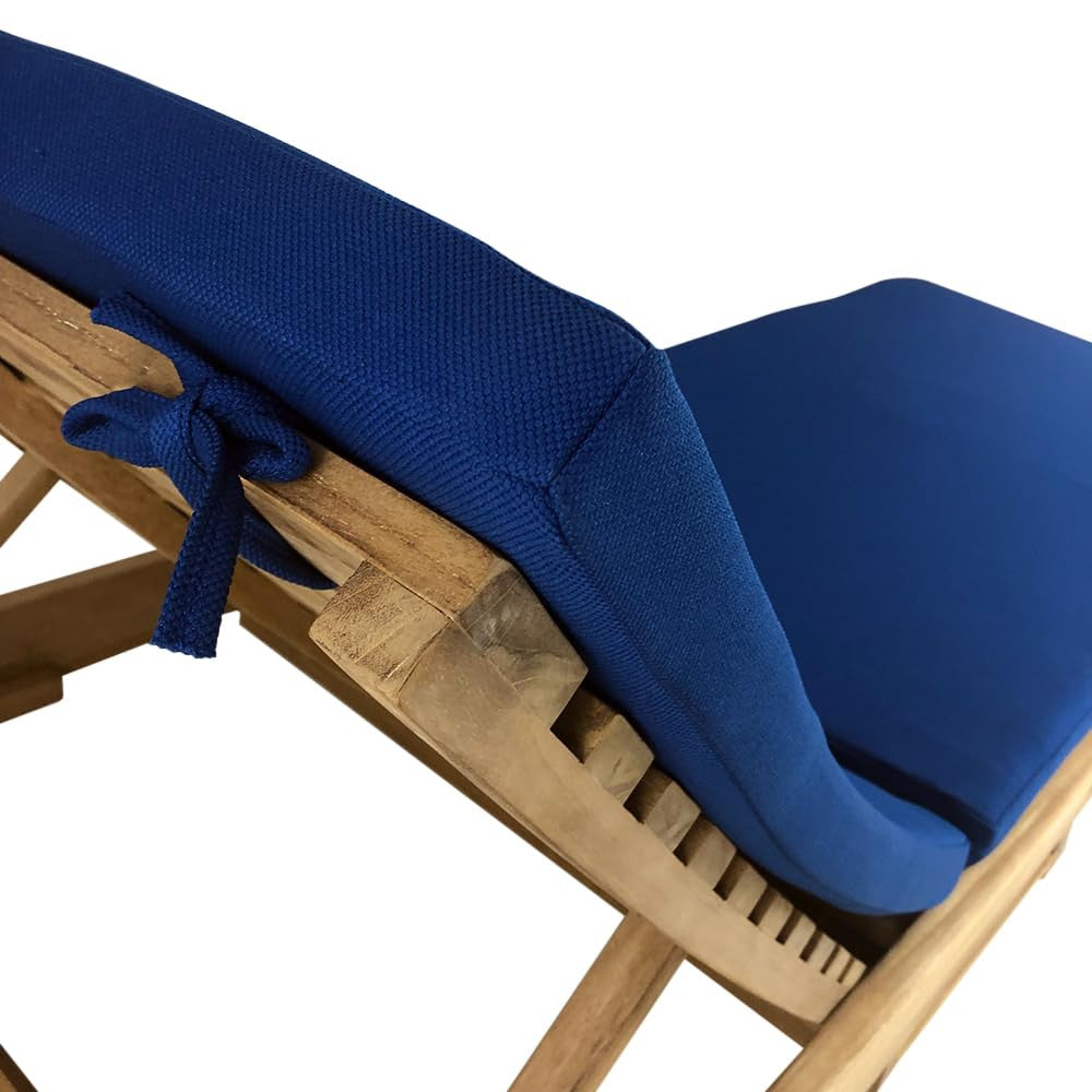 Cuscino per Lettino Prendisole Elafonisi Sfoderabile Spesso 5 cm Blu