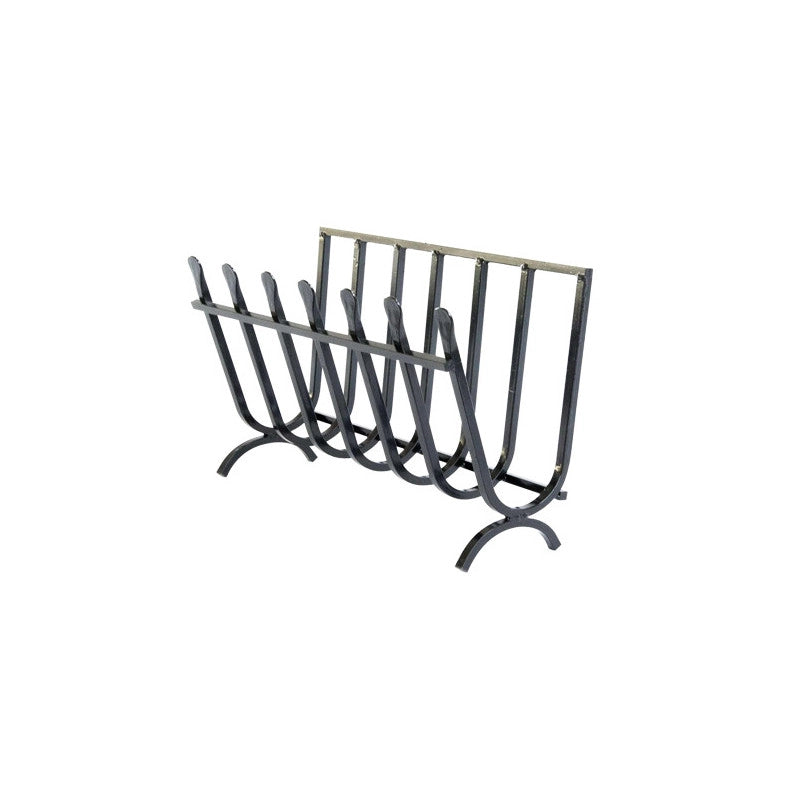 Brucialegna Culla 7 barre 40×24×34 cm – portalegna compatta