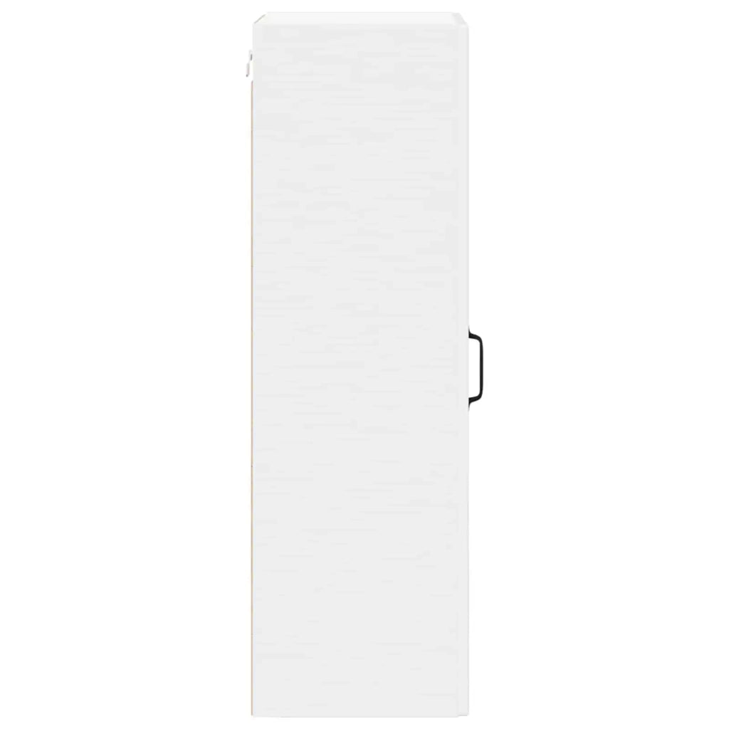 Mobile in vetro da parete LUCCA Bianco Lucido 40 x 31 x 100 cm 885099