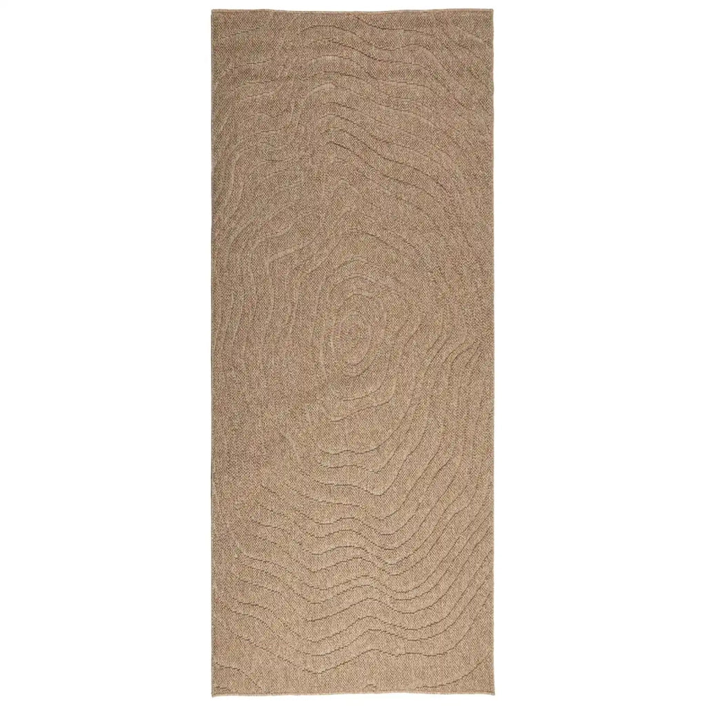 Tappeti per area Moiré AGIRA Naturale 200 x 80 cm Poliestere