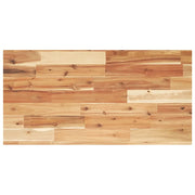 Piano Tavolo | Superficie Tavolo | Piano Scrivania Rettangolare 80x40x2cm in Legno Massello di Acacia