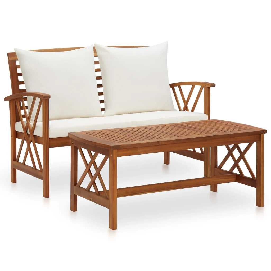 Set di mobili da giardino mobili da esterno 2 pezzi con cuscini legno massello di acacia 02_0015882