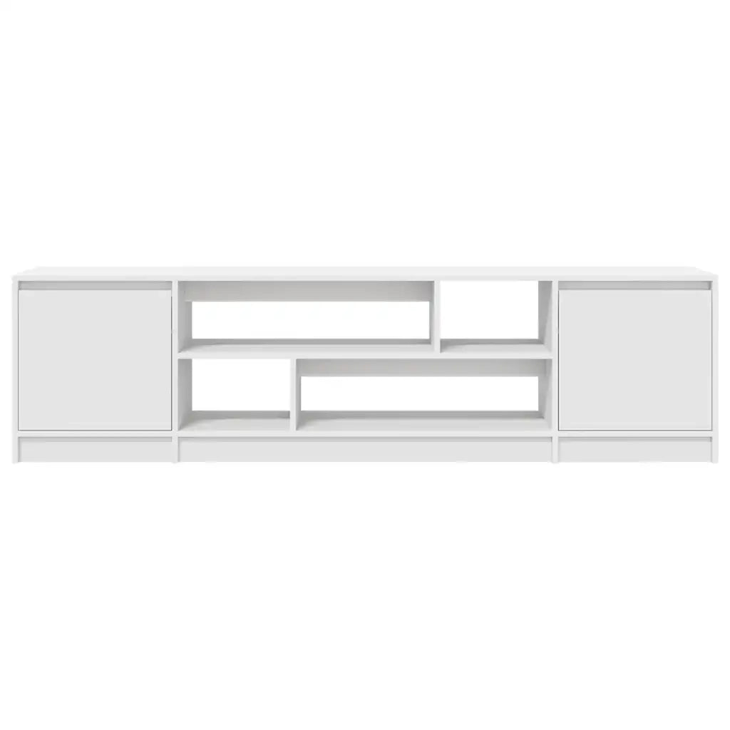 Mobile Porta TV Bianco 188,5x41x50 cm in Legno Multistrato 3328417