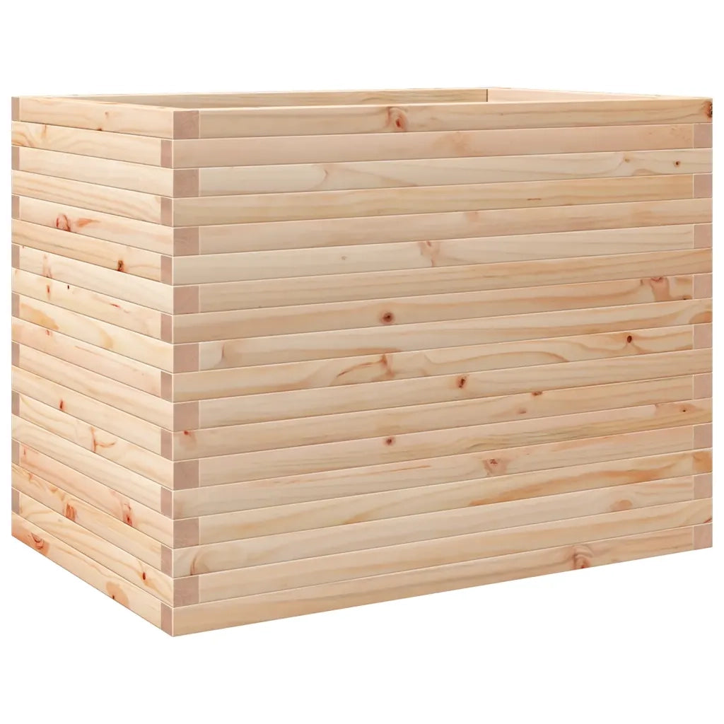 Fioriera da Giardino 90x60x68,5 cm in Legno Massello di Pino