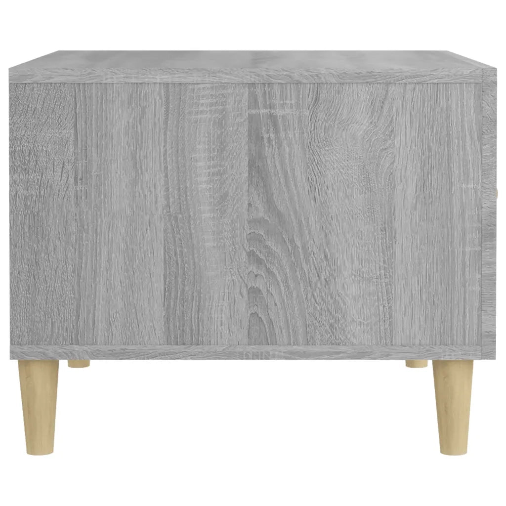 Tavolini Salotto 2pz Grigio Sonoma 50x50x40cm Legno Multistrato 817534