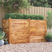 Fioriera Rialzata da Giardino 160x60x84cm Legno Massello Acacia 363449
