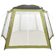 Tenda per Piscina-Tenda da esterno in Tessuto 500x433x250 cm Verde