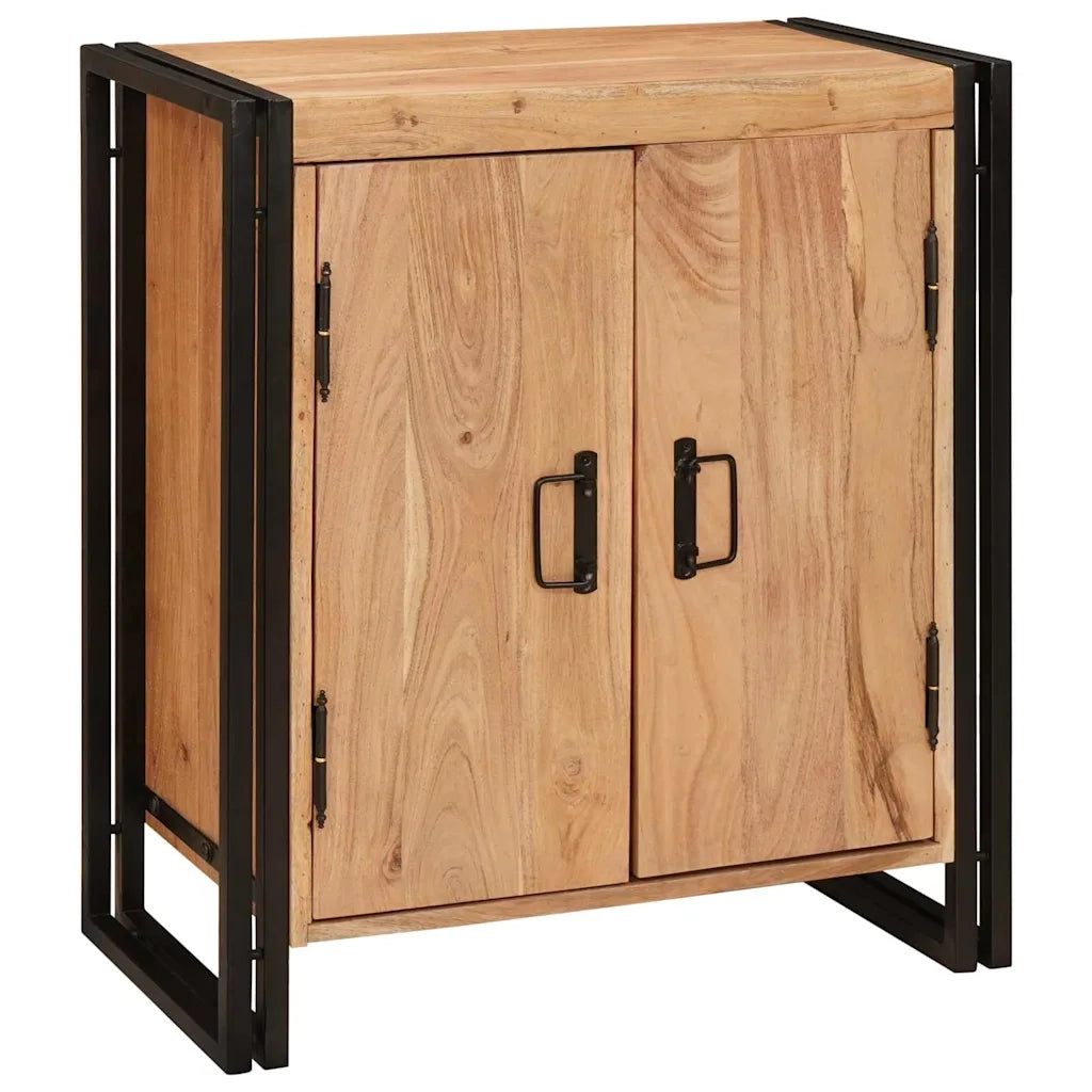 Armadio da Notte Marrone legno massello di acacia 4102776