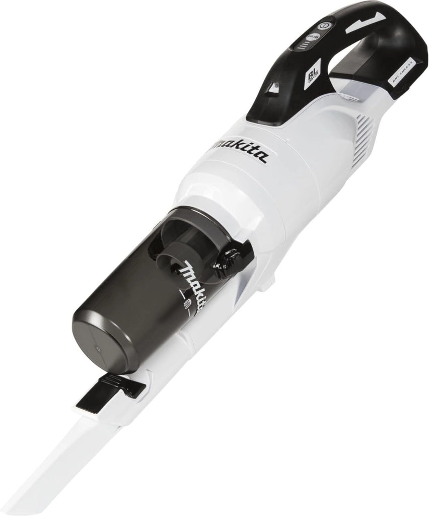 Makita DCL286FZW Aspirapolvere verticale senza fili con separatore a ciclone 0,25 L 100 W 66 dB colore Bianco