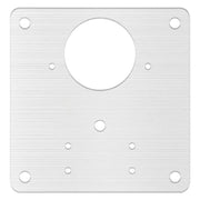 PIASTRA RIPARAZIONE ANTE 'JOLLY' mm 90 x 90 - sp. 0,8 - foro Ã? 35 mm- 12 pezzi