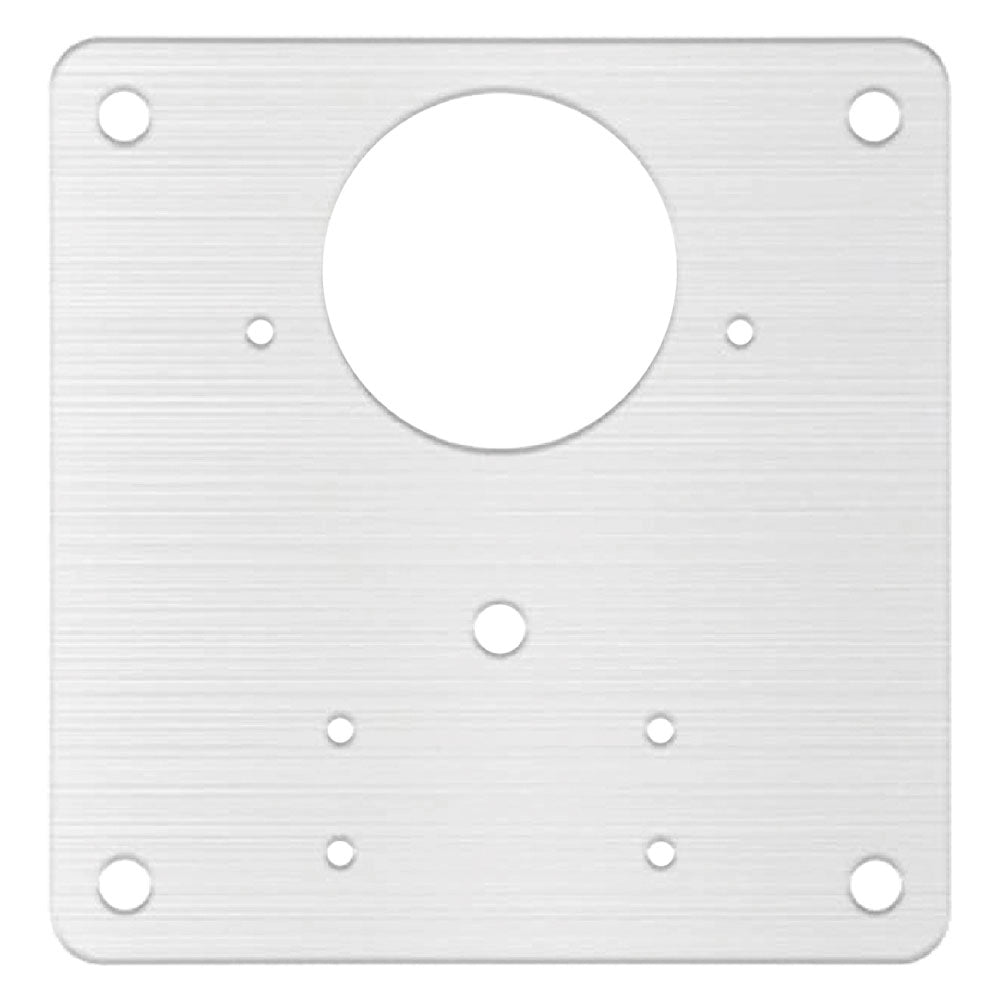 PIASTRA RIPARAZIONE ANTE 'JOLLY' mm 90 x 90 - sp. 0,8 - foro Ã? 35 mm- 12 pezzi