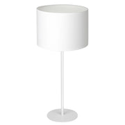 Lampada da tavolo bianca 56 cm con paralume Arden E27 Luminex