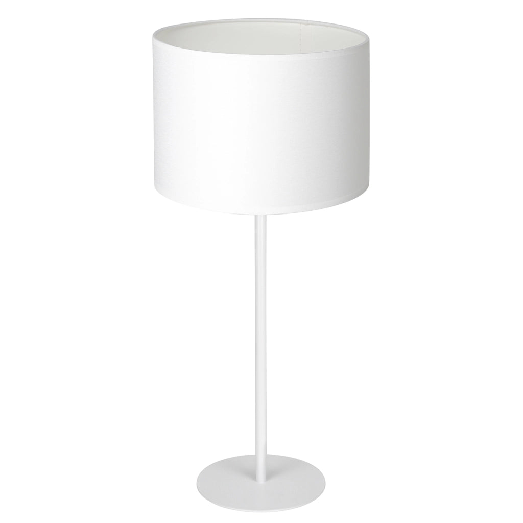 Lampada da tavolo bianca 56 cm con paralume Arden E27 Luminex