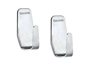 GANCIO IN ACCIAIO INOX PRESTO ROMBO PZ.2- - piccolo cm.2x3,5h. - 6 pezzi TESCOMA