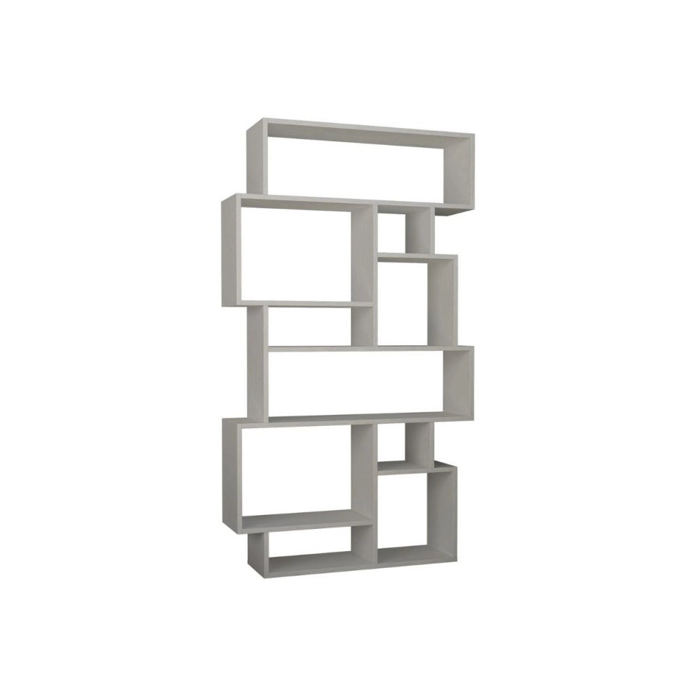 Libreria orizzontale bifacciale Karmato 96x168,5 colore bianco