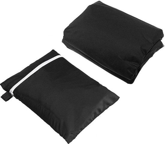 Barbechè Hoes - Copertura BBQ - Protezione Esterna - Impermeabile UV-resistente - 170 x 61 x 117 cm - Nero