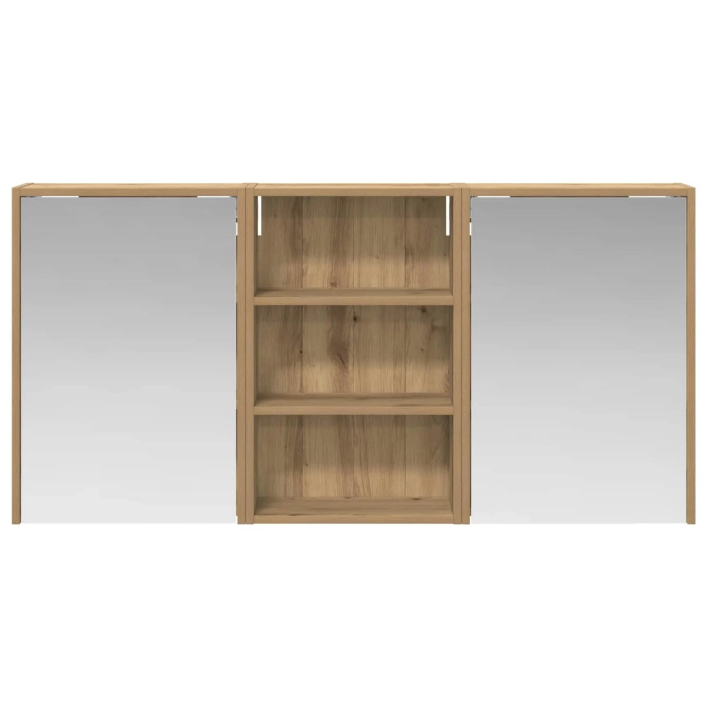 Set di Armadi da Bagno con lo scaffale 3 pcs 126 x 16 x 62.5 cm 3403831