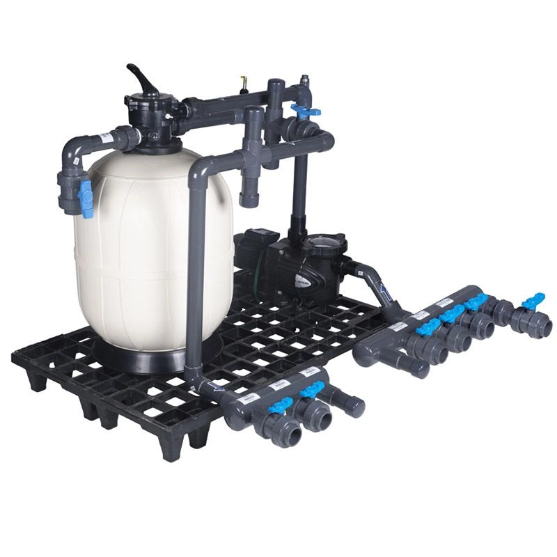 Impianto Di Filtrazione Preassemblato Top Da 15 Mc/h Con Valvola Dall'alto