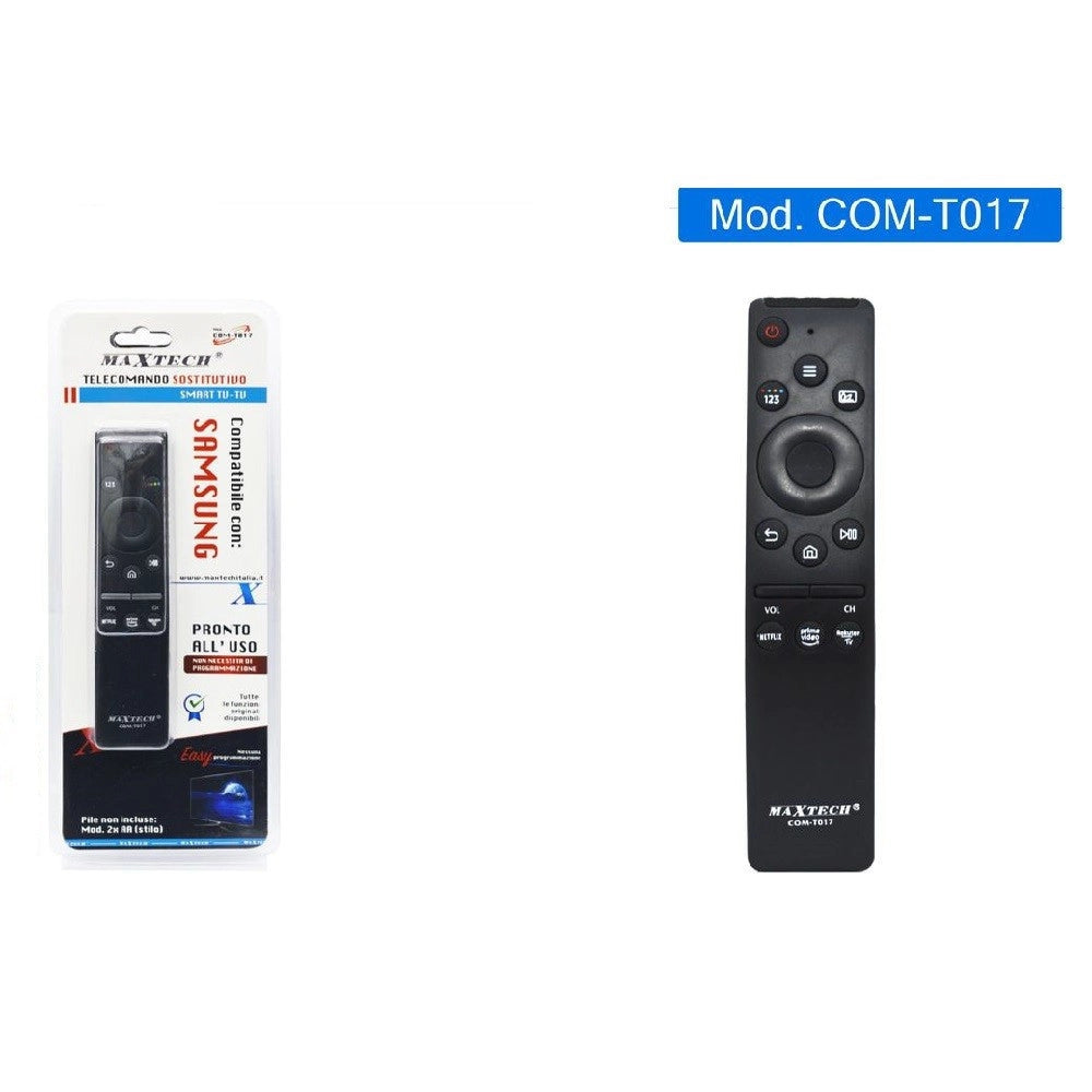 Trade Shop - Telecomando Universale Compatibile Samsung Smart Tv Serietv Prime Video Com-t017 -