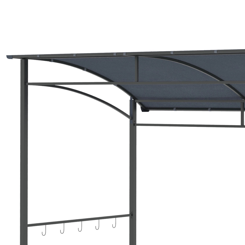 Pergola da Giardino con Griglia ¨C Zephmum ¨C Grigio 215x150x174/220 cm