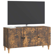 Mobile TV | Armadietto TV | Mobile Porta TV Rovere Fumo 99 x 34,5 x 50 cm Legno ingegnerizzato