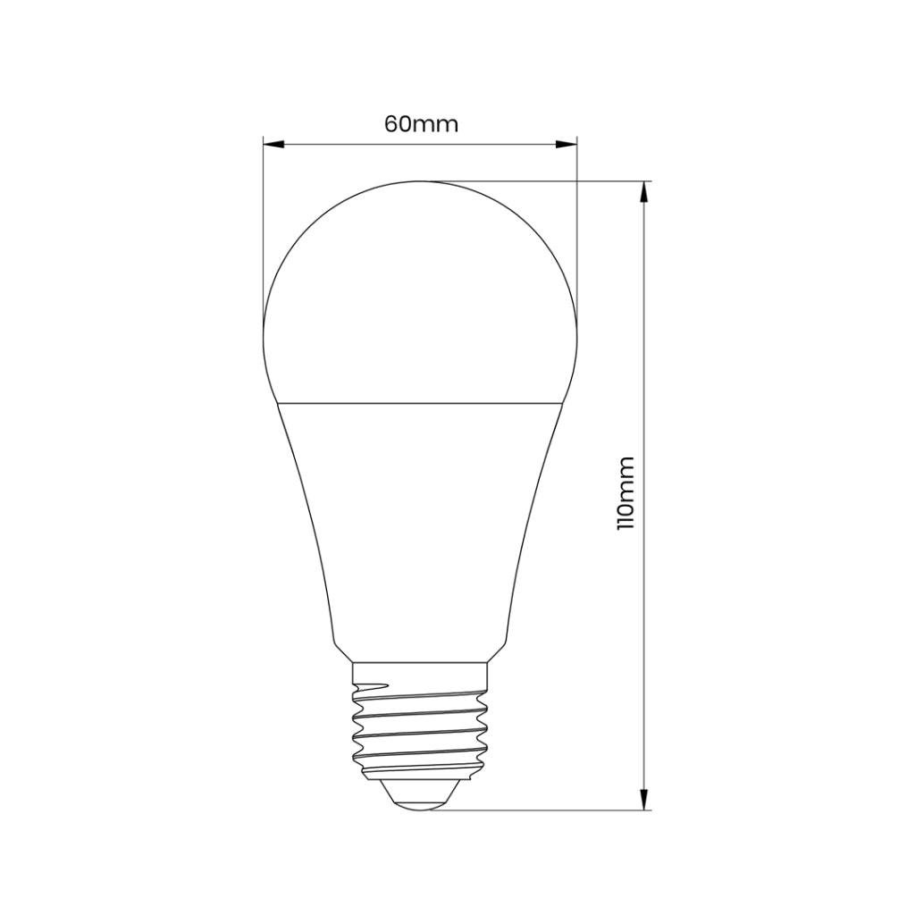 Lampadina LED E27 9W 4000K 820lm Eko-Light EKZA7794