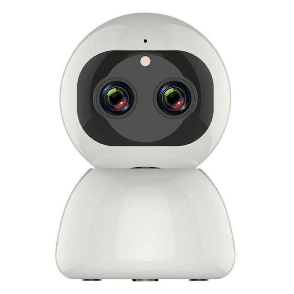 Trade Shop - Telecamera Di Sorveglianza Intelligente Ip Wifi 2k Hd 8 Led A Infrarossi Q-s2099 -