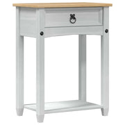 Tavolo Consolle | Tavolo d'Ingresso Bianco 55 x 35 x 73 cm Pino massello