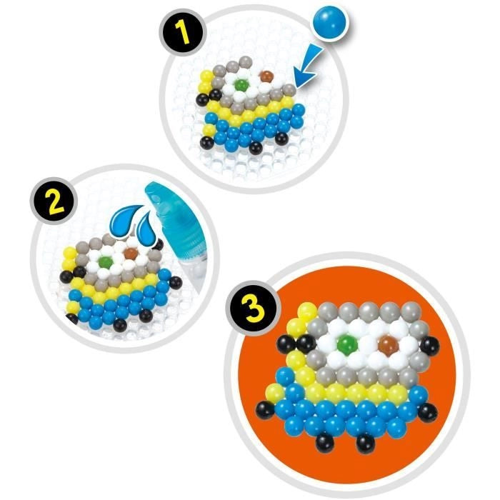 Il kit Minions 2: C'era una volta Gru - Aquabeads - 31605 - Perle che si attaccano all'acqua