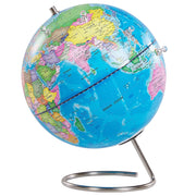 Globo Decorativo mappamondo color Blu 25 cm Moderno con Magneti