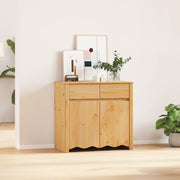Sideboard  "DRAMMEN" 79x43x75,5 cm Legno Massello di Pino