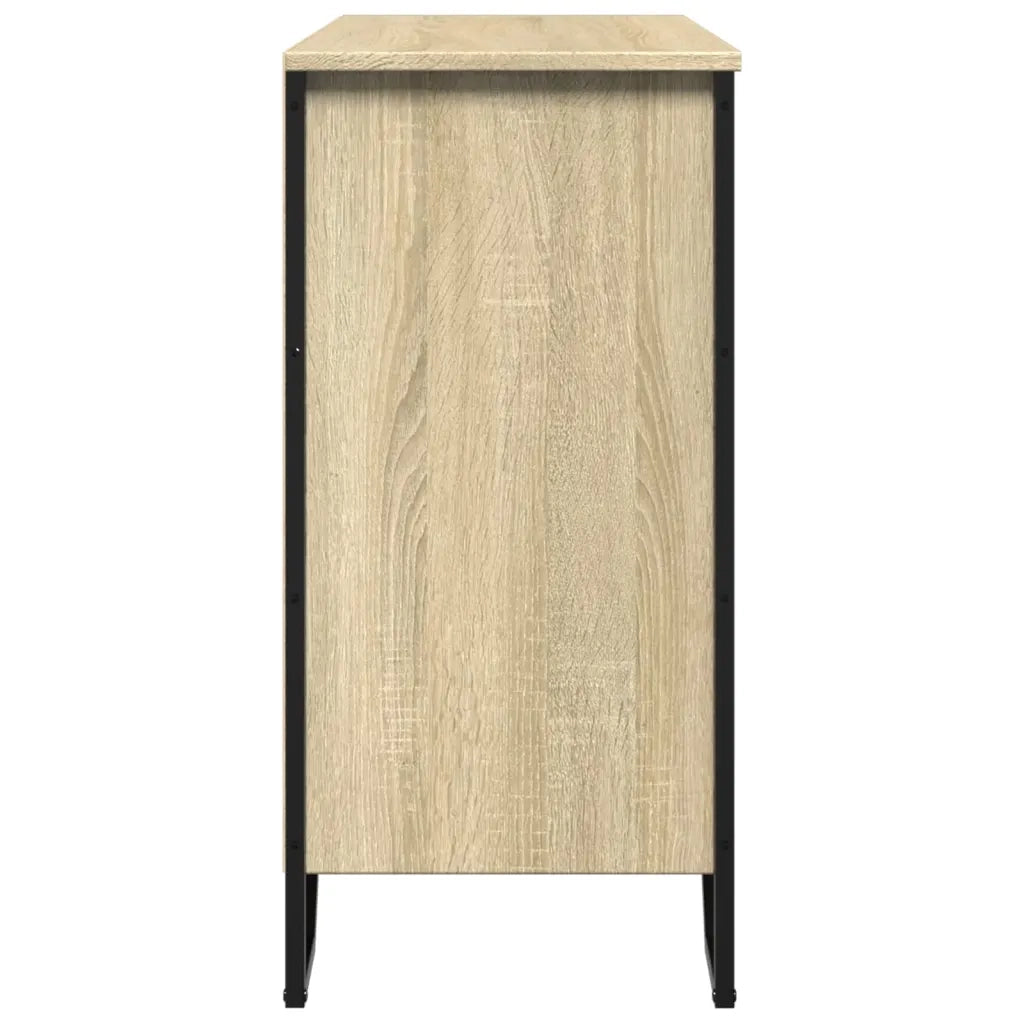 Credenza Rovere Sonoma 91x35,5x74,5 cm in Legno Multistrato 848550