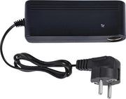 Adattatore di alimentazione per auto 100-240 V a 12 V AC-DC 120 W 10 A con presa di accensione per sigarette - contenitore di raffreddamento - lavavetri - dashcam - aspirapolvere - pompe di ventilazione.
