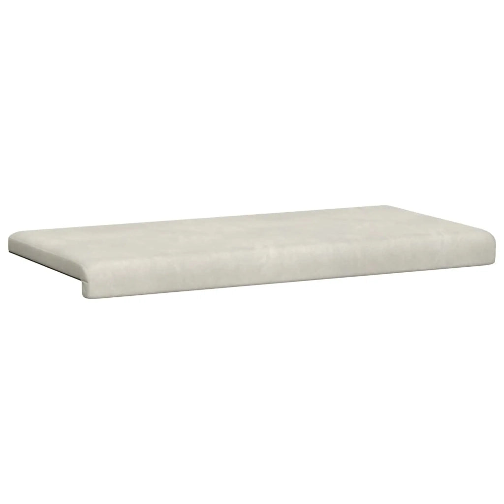 Cuscino per panchina Velluto (V) Crema Profondità 35 cm 42043260