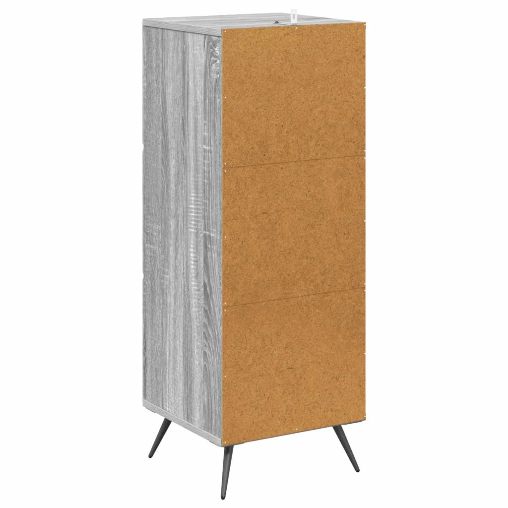 Mobile con Cassetti Grigio Sonoma 33 x 34,5 x 90 cm 895541
