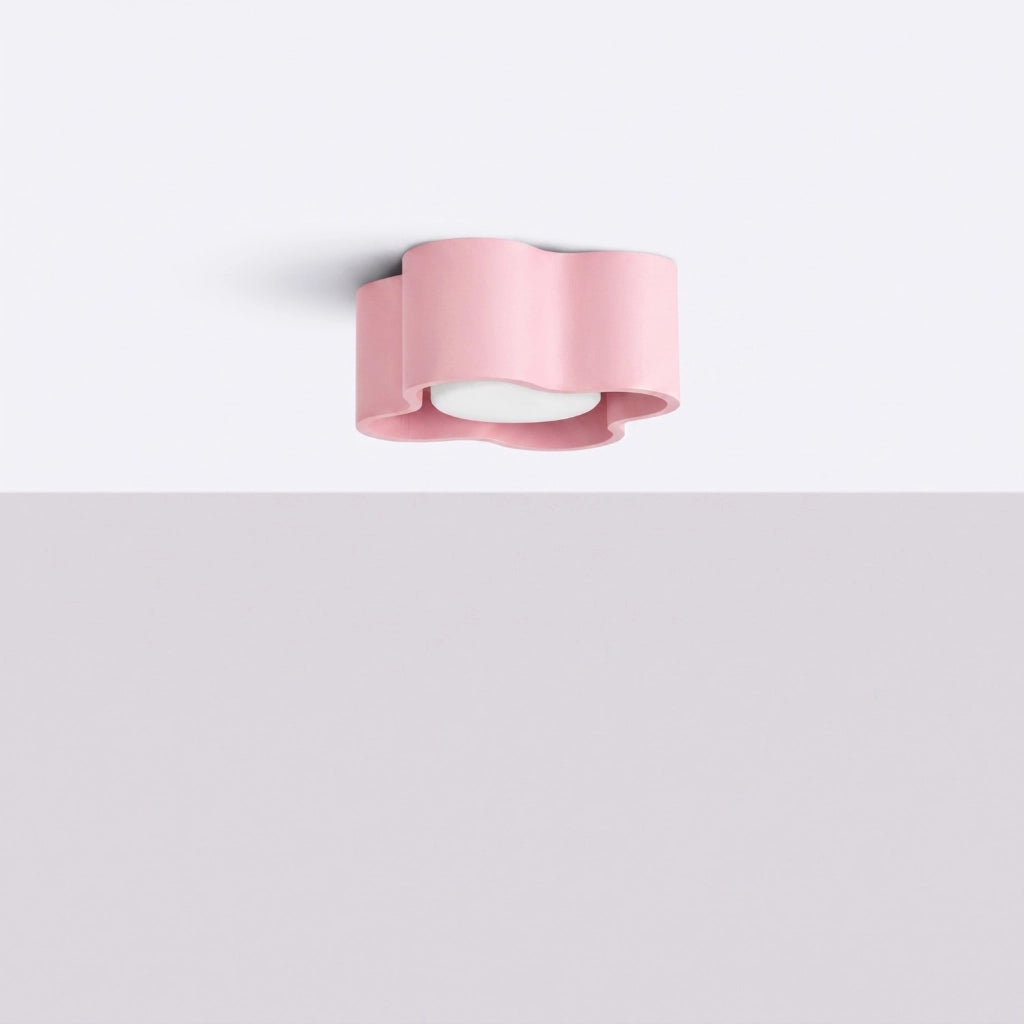 Plafoniera OVIO 1 rosa Gx53