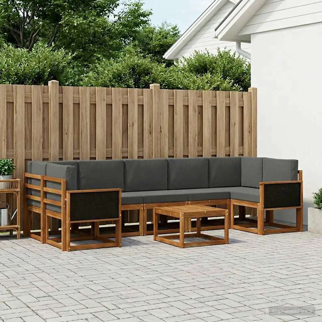 Set di divani da esterno con cuscino 6 pcs 3385063