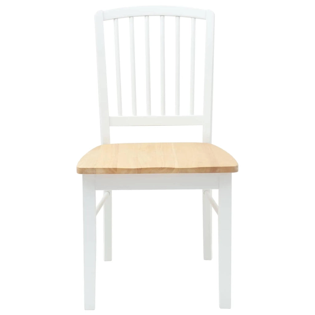 Sedie da pranzo 2 pcs Bianco 50 x 52,5 x 91 cm 42020452