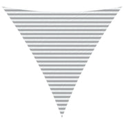 Vela Parasole | Telo Ombra | Vela da ombra solare Grigio chiaro e bianco 4 x 4 x 4 m
