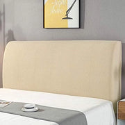 Copricuscini per Testata, Copricuscino per Testata, Copricuscino Completo per Testata, Copricuscino Stropicciato per Testata, Adattatore per Cuscini di Camera da Letto, Testata (Giallo, 170-190 cm)