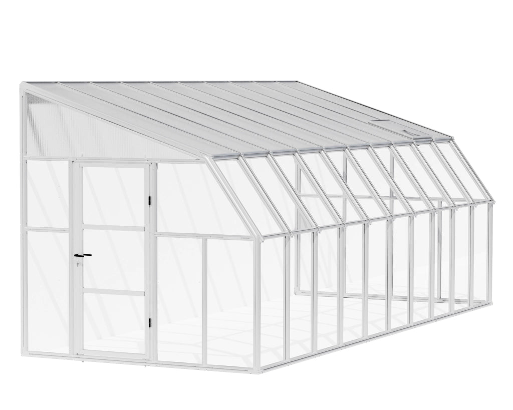 Veranda in Policarbonato Sun Room 2.7X6.3  m Bianco