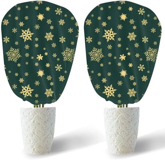 Velo per piante invernale 70g/m², 90x110cm, protezione invernale per piante, protezione dal gelo per piante, sacco di juta per piante, veli per piante per olivo (ghiaccio verde)