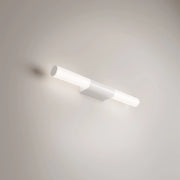 Sticks Lampada da parete e soffitto a LED orientabile, struttura in alluminio bianco opaco, 15.5W, dimmerabile TRIAC, IP54, 50 cm di altezza